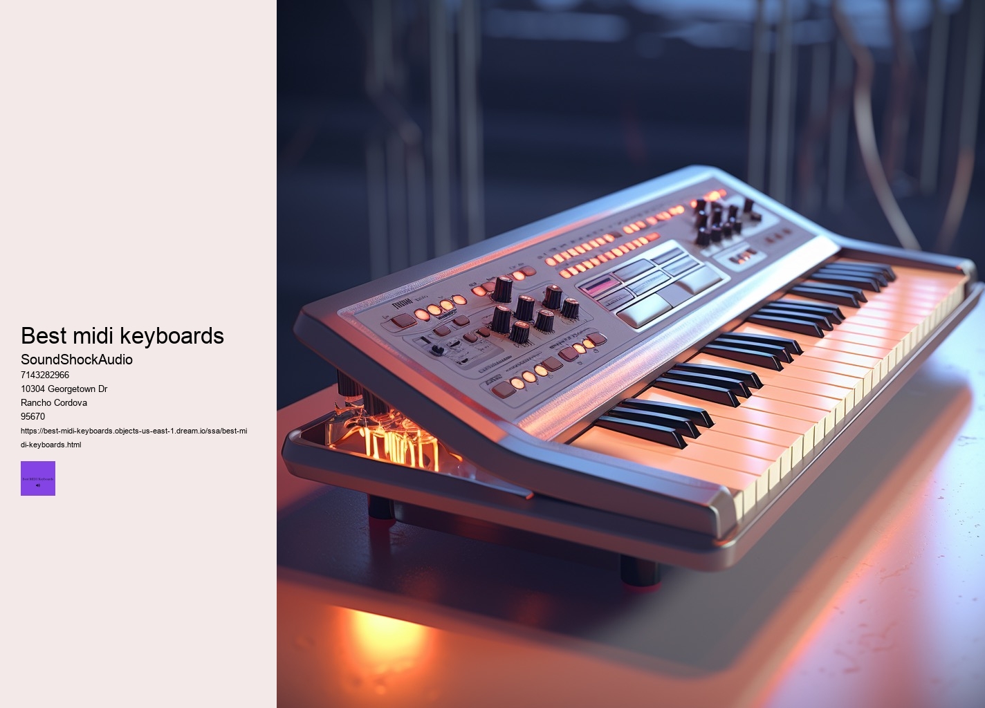 Is a MIDI keyboard like a piano?