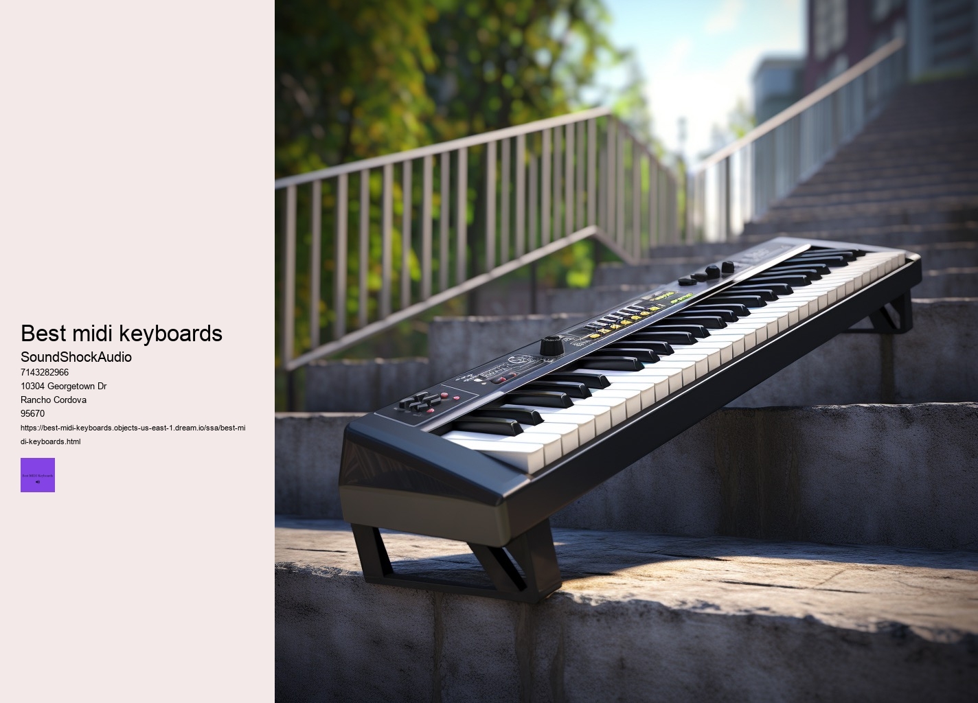 What is the difference between a keyboard and a MIDI keyboard?