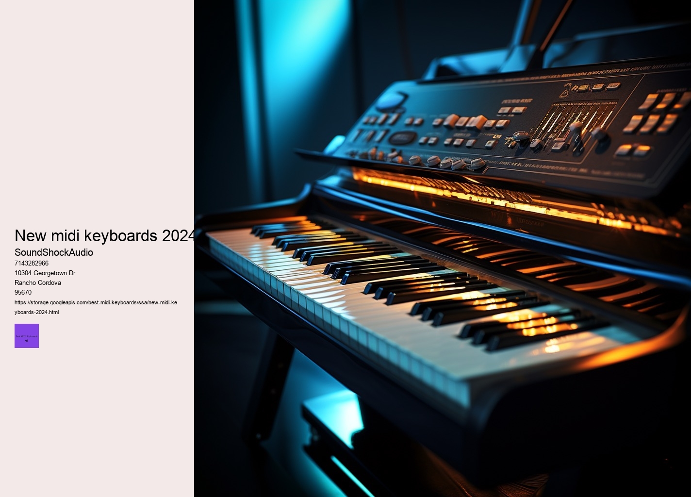 new midi keyboards 2024